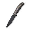 WE Kellen Bogardus WE22016-3 Bronze/Black Titanium Handle with Bronze Titanium & Copper Foil Carbon Fiber Inlay view 3