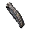 WE Kellen Bogardus WE22016-3 Bronze/Black Titanium Handle with Bronze Titanium & Copper Foil Carbon Fiber Inlay view 4