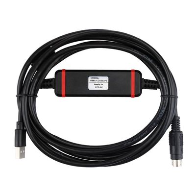 for R88A-CCG002P2 Debug Cable R88D R7D-BP Data Download Cable Black