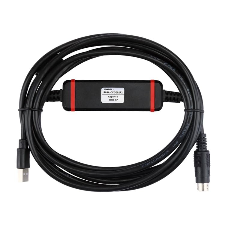 for R88A-CCG002P2 Debug Cable R88D R7D-BP Data Download Cable Black