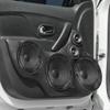 Karlass 2pcs Car Universal Audio Speaker Subwoofer Metal Waffle Grill Cover Protector with Rubber Edge and Clips 10 Inch view 2