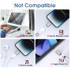 TechMatte Female USB C to Male Lightning Adapter 2 Pack 2.2A Charging Data Transfer, Compatible with iPhone 14, 13, 12, 11 Xs iPad iPod AirPods, Not for Audio Headphones/OTG Firewire Anti-Lost, Grey view 4