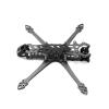 HUIOP Freestyle Frame Kit, 7 inch 295mm FPV Carbon Fiber Freestyle Frame Kit Wheelbase 295mm Arm 5.0mm Suitable for Long Range Drone view 3