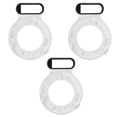 HUIOP for Deco M5, Wall Mount for Deco M5 Whole Home Mesh System Sturdy Bracket Holder Space Saving Router Holder Plug in Without Messy Wires or Screws