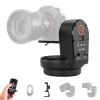 Soonpho M2 Motorized Rotating Panoramic Tripod Head, Remote Control Pan Tilt Head with Remote Control and Mobile Phone Clip for DSLR Cameras, Camcorders, Smartphones, Tripod, view 1