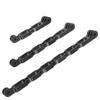 100MM 160MM 220MM 3PCS/Set Aluminum Selfie Handgrip Extension Arm Helmet Mounting Rod Compatible with GoPro Hero 9, 8, 7, 6, 5, 4, 3, Max, Insta360 ONE R, DJI OSMO, EKEN, AKASO Cameras (Black) view 1