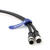 Eonvic M12 A-Code 12 Pin Male to Female High Flexible Cable for Cognex Camera Actuators Sensors Industrial Ethernet Fieldbus (10M) view 3