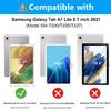 ZXHSBROK Case for Samsung Galaxy Tab A7 Lite 8.7 Inch 2021 (Model: SM-T220/T225/T227) - Slim PU Leather Folding Stand Folio Cover with Auto Sleep/Wake, Cat and Butterfly view 2