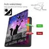 ZXHSBROK Case for Samsung Galaxy Tab A7 Lite 8.7 Inch 2021 (Model: SM-T220/T225/T227) - Slim PU Leather Folding Stand Folio Cover with Auto Sleep/Wake, Cat and Butterfly view 3