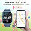 4G GPS Smart Watch for Kids WhatsApp Line Video Phone Call and Text Voice Chat SOS Alarm Message Anti-Lost Real-time Tracker Pedometer Silent Mode Camera TikTok Facebook Global Version Age 3-15 Gift view 2