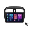 ADMLZQQ for Mitsubishi Mirage Attrage 2012-2018 Car Stereo Radio Car-Play Android Auto,9 Inch Touch Screen 2 Din GPS Sat Navi Multimedia with Bluetooth 4G Backup Camera+SWC+Mirror Link,Y1 1+16g view 1