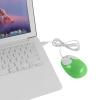 Samudgate Cute Wired Mouse, Small Rabbit Shape USB Wired 1600 DPI Optical Mice Computer Mouse, Portable Corded Mice for Travel, Office, Home, Laptop, Computer (Green) view 4