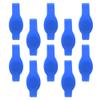 10pcs 13.56Mhz R-F-I-D Wristband Silicone Bracelet Access Control Wristband Waterproof IC Card for Swimming Pool Sauna Room(Blue) view 1