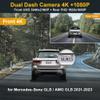 Fitcamx Front 4K+Rear 1080P Dash Cam Adapts for Mercedes-Benz GLB 250 (HD2-5828) 2021-2023, OEM Look, Dual HD Video, Built-in WiFi & APP, Loop Recording, Collision Detection, Easy to Use, 128GB Card view 2
