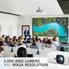 ViewSonic LS740W 5000 Lumens WXGA Laser Projector with 1.3X Optical Zoom, H/V Keystrone, 360 Degrees Projection for Auditorium, Conference Room, and Education view 2
