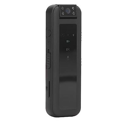 PenRux Body Camera, 1080P Video Recorder with Portable Back Clip Design Night Vision, 180 Degree Rotating Camcorder for Law Enforcement, Security Guards, Use