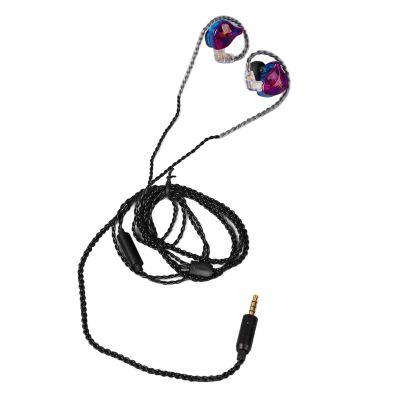 fannay Wired Headphones, Wired Headphones HD Microphone for Video Playing (Colorful)
