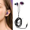 fannay Wired Headphones, Wired Headphones HD Microphone for Video Playing (Colorful) view 2