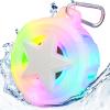 EBODA Bluetooth Shower Speaker, IP67 Waterproof Portable Speakers, Floating, TF Card, Small Outdoor Speaker with LED Light, True Wireless Stereo for Bike, Beach, Paddle Board, Kayak, Pool, Gifts view 1
