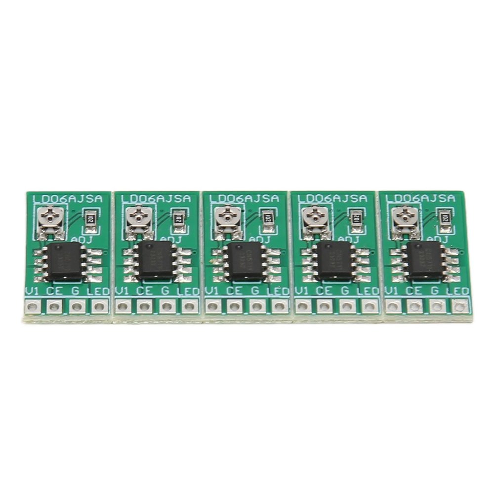 DAUZ LED Driver Board, PWM LED Driver for 3V 3.3V 3.7V, 1.5A Adjustable Current, 2.8V-6V Input, DC Powered