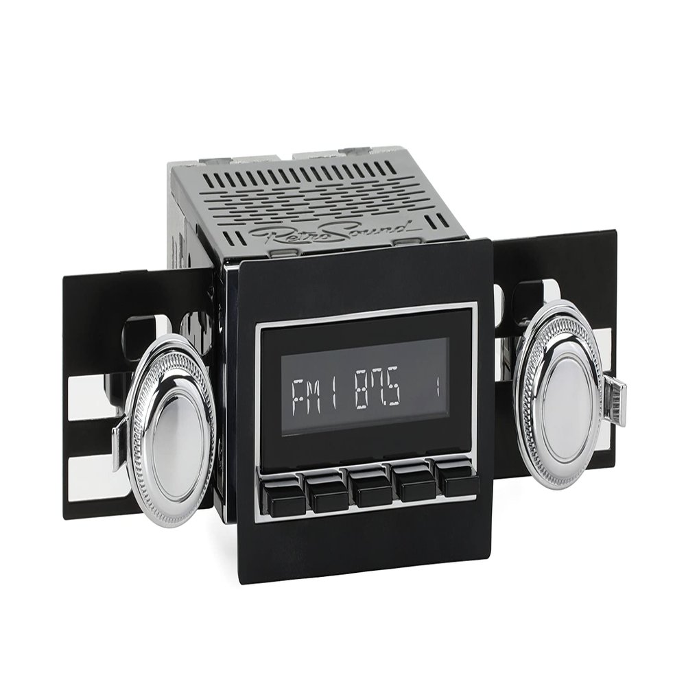 RetroRadio Compatible with 1969-73 Opel GT Features Include Bluetooth, USB, AM/FM HCB-M2-250-03P-73PO