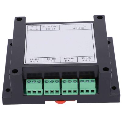 Industrial Grade Photoelectric Isolation, 1 in 4 Out Repeater, 4-Way RS485 Hub Sharer Splitter Industrialgrade Photoelectric, Network Repeaters