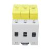 AC 1020KA Protector AC Protector, 3P Protective Device Arrester Device for 36mm Rail Installation 420V view 1