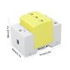 AC 1020KA Protector AC Protector, 3P Protective Device Arrester Device for 36mm Rail Installation 420V view 4