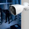 Speco O4B9 4MP H.265 IP Bullet Camera with Advanced Analytics and Junction Box, 2.8mm Fixed Lens view 3