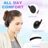 Wensdo Bulk Headphones 50 Pack for Classroom School Kids, Wholesale Wired Adjustable On Ear Headset Class Set for Students Schools Libraries Museums (HY103, 50 Black) view 4