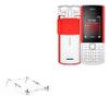 BoxWave Stand and Mount Compatible with Nokia 5710 XpressAudio - Pocket Aluminum Stand 3-in-1, Portable Multi Angle Viewing Riser - Metallic Silver view 1