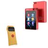 BoxWave Case Compatible with RUIZU A55 Bluetooth MP3 Player - Manila Leather Envelope, Retro Envelope Style Hip Cover view 1