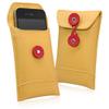 BoxWave Case Compatible with RUIZU A55 Bluetooth MP3 Player - Manila Leather Envelope, Retro Envelope Style Hip Cover view 2