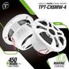 Timpano 6.5 Marine Speakers 450 Watt Per Pair TPT-CX6MW-4 Coaxial 2 Way Waterproof Speakers, 1 Pair, White, Weather Resistant Marine Speakers 6.5 Inch for Boat, ATV or RV Speakers, Bocinas Marinas view 2