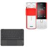BoxWave Keyboard Compatible with Nokia 5710 XpressAudio - SlimKeys Bluetooth Keyboard with Trackpad, Portable Slim TouchPad - Jet Black view 1