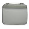 BoxWave Case Compatible with OneXPlayer One-Netbook 4S - Hard Shell Briefcase, Slim Messenger Bag Briefcase Cover Side Pockets - Pewter view 2