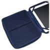 BoxWave Case Compatible with OneXPlayer One-Netbook 4S - Hard Shell Briefcase, Slim Messenger Bag Briefcase Cover Side Pockets - Pewter view 4