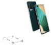 BoxWave Stand and Mount Compatible with BLU Bold N2 - Pocket Aluminum Stand 3-in-1, Portable Multi Angle Viewing Riser - Metallic Silver view 1