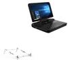 BoxWave Stand and Mount Compatible with Lanruo GPD MicroPC - Pocket Aluminum Stand 3-in-1, Portable Multi Angle Viewing Riser - Metallic Silver view 1