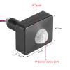 Tyenaza Mini Motion Sensor, Black PIR Switch Infrared Motion Lighting Sensor Detector Wall Pavement Switch Outdoor view 2