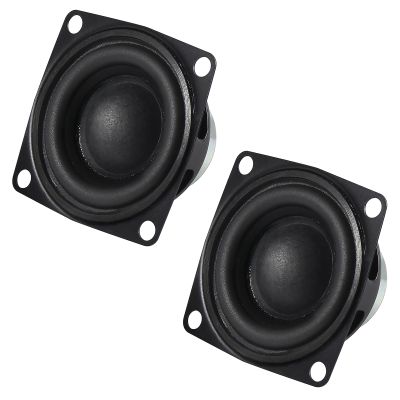 ALMOCN 2PCS 2" 4Ohm 10W DIY Small Full Range Audio Speaker Stereo Woofer Loudspeaker for Arduino and DIY Speaker
