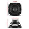 ALMOCN 2PCS 2" 4Ohm 10W DIY Small Full Range Audio Speaker Stereo Woofer Loudspeaker for Arduino and DIY Speaker view 2