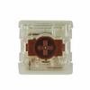YMDK Gateron Low Profile Milky Switch v2 Red Blue Brown Axis 3 Pin for Low Profile Switches Mechanical Keyboard K1 K7 NuPhy Air75 view 1