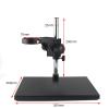 Lab Microscope Slides Large Size Universal Stereo Microscope Table Stand Focusing Rack 76mm Diameter Holder for Binocular Trinocular Microscopio arm Microscope Parts (Color : 8) view 3