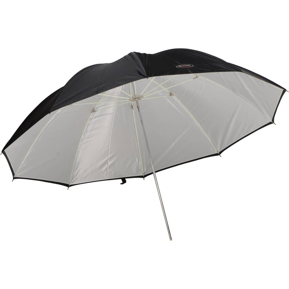 Photek Goodlighter 60" Umbrella with Fiberglass Frame and 7mm Permanent Shaft, Silver