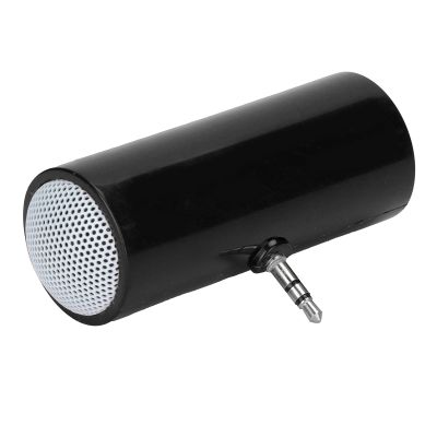 VBESTLIFE Portable Mini Speaker for Mobile Phones and Tablets, Clear Sound, Compact Design with 3.5mm Jack Stereo (Black)