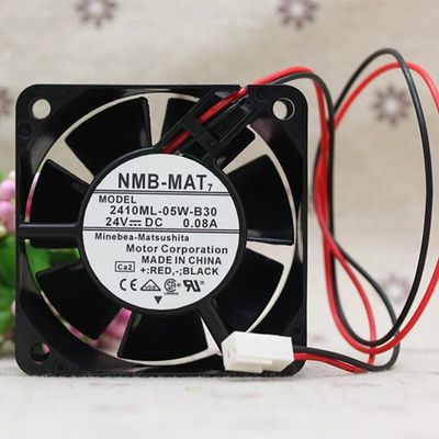 2410ML-05W-B30 Origina NMB 24VDC 6025 0.08A Drive Silent Cooling Fan
