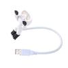 3 pcs USB nightlight Portable Light Flexible Reading Lamp dimmable Bedside lamp Rechargeable nightlight LED Bedside lamp Study Light USB lamp LED Table lamp Notebook Light view 3