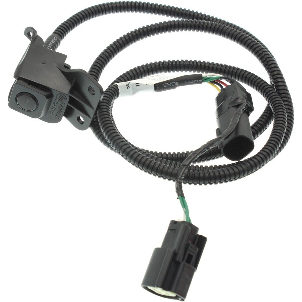 Back Up Camera for Chevrolet Silverado 1500 2500 3500 2007 to 2014 GMC Sierra 1500 2500 3500 2007 to 2014 Rear Side, Excludes 2007 Classic, Black, Plastic GM1960100 23146157