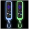 2Pack Remote Cover with Tracker for Roku | Onn Remote | Express 4K+ | TV | TCL Glow in The Dark view 1